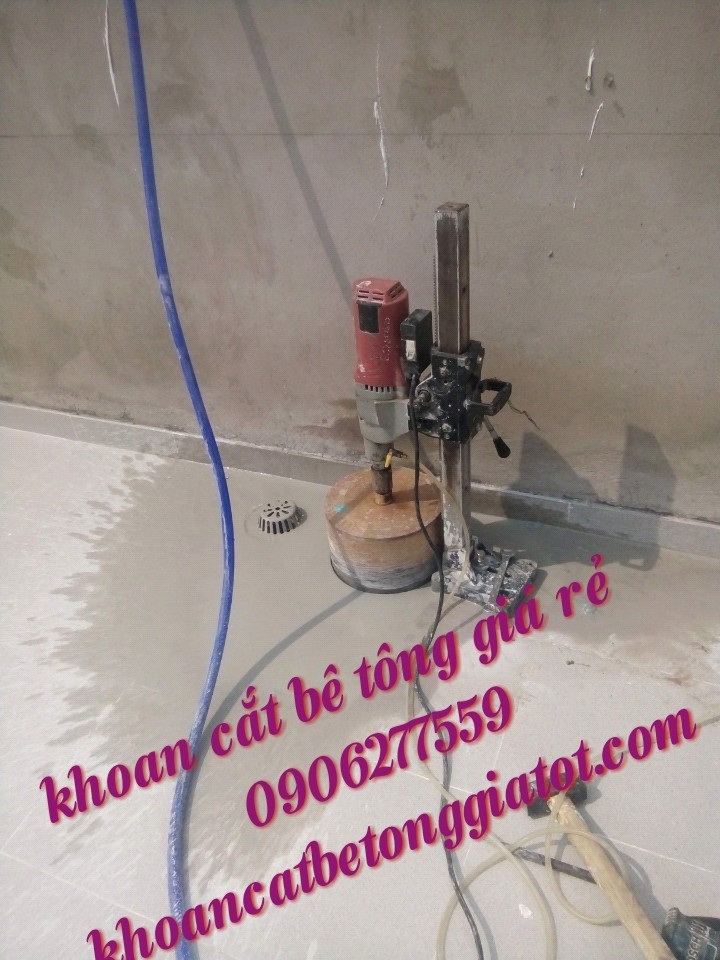 khoan cắt bê tông tphcm giá rẻ 0906277559