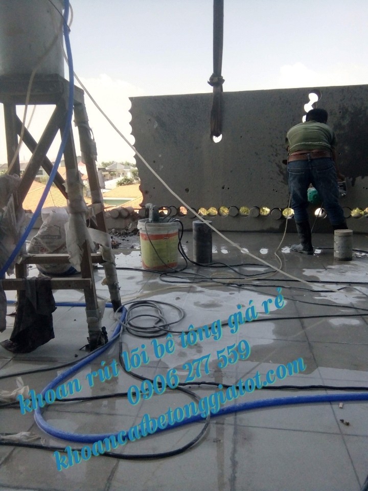 Khoan Rút Lõi Bê Tông Giá Rẻ Nhất 0906277559