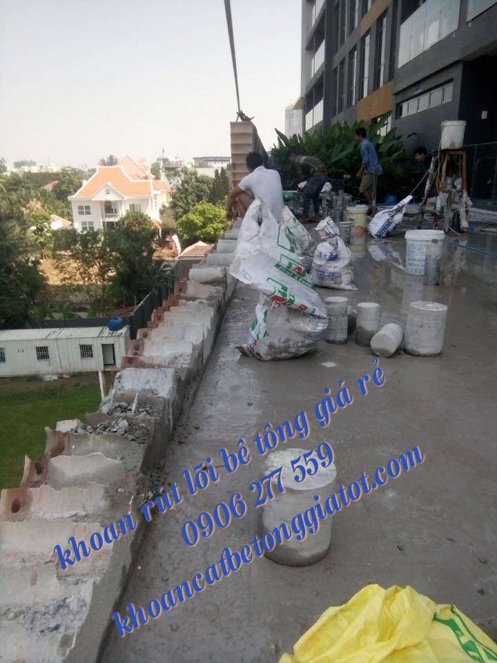 Khoan Rút Lõi Bê Tông Giá Tốt Nhất 0906277559