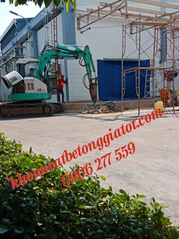 khoan cắt đục phá bê tông uy tín giá rẻ 0906 277 559