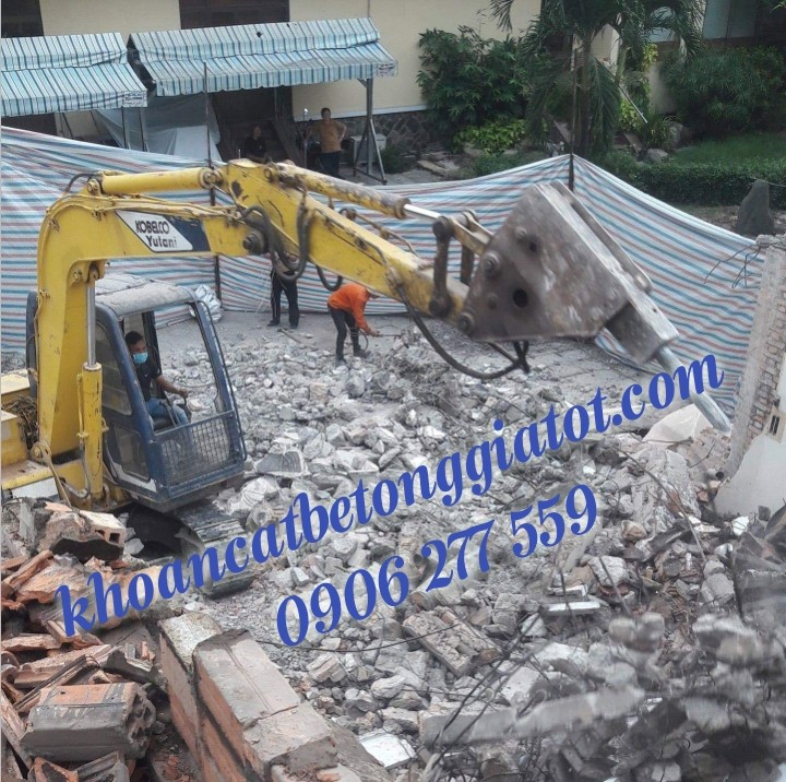 khoan cắt đục bê tông uy tín tại tphcm 0906277559