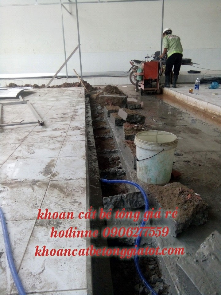 khoan cắt đục phá bê tông uy tín tại quận gò vấp 0906277559