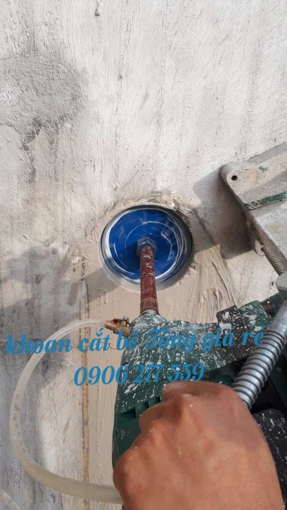 khoan rút lõi sàn tường bê tông quận bình thạnh 0906277559
