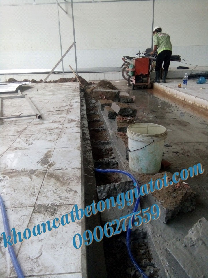 khoan cắt đục phá, khoan rút lõi bê tông quận 3 giá rẻ 0906 277 559
