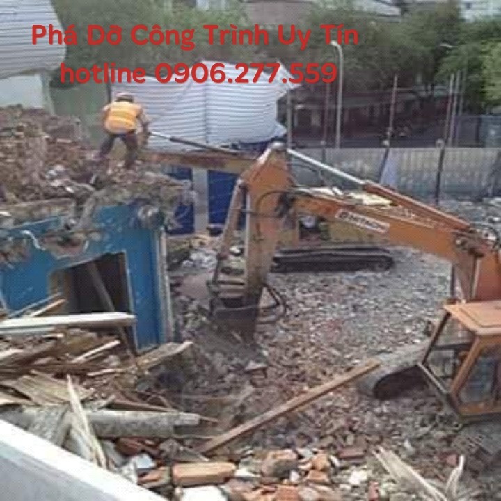 đập phá tháo dỡ nhà công trình quận bình thạnh 0906277559 giá rẻ