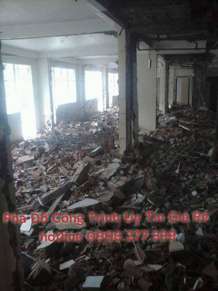 Đập phá tháo dỡ nhà tại bình dương giá rẻ 0906277559